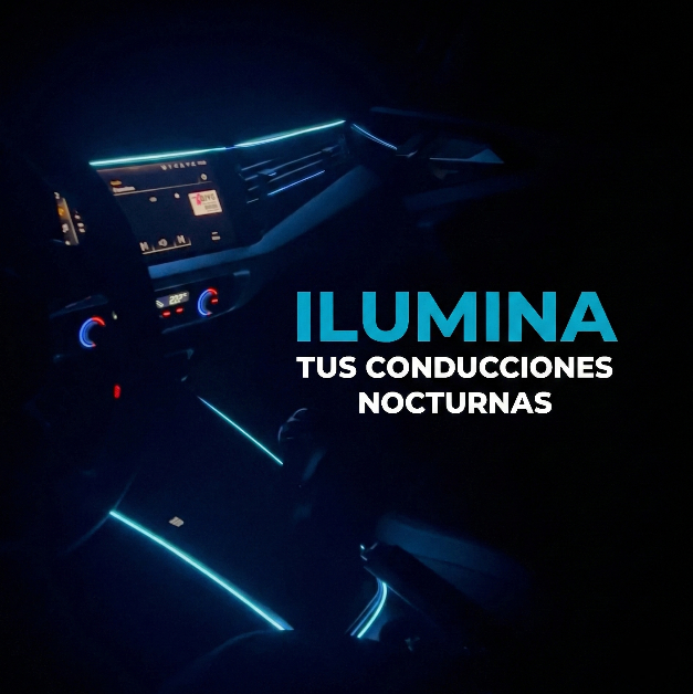 LumiDrive™ Luz ambiental para Coche