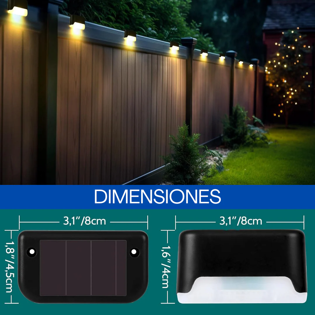 Pack luces Led con carga solar NovaLight™