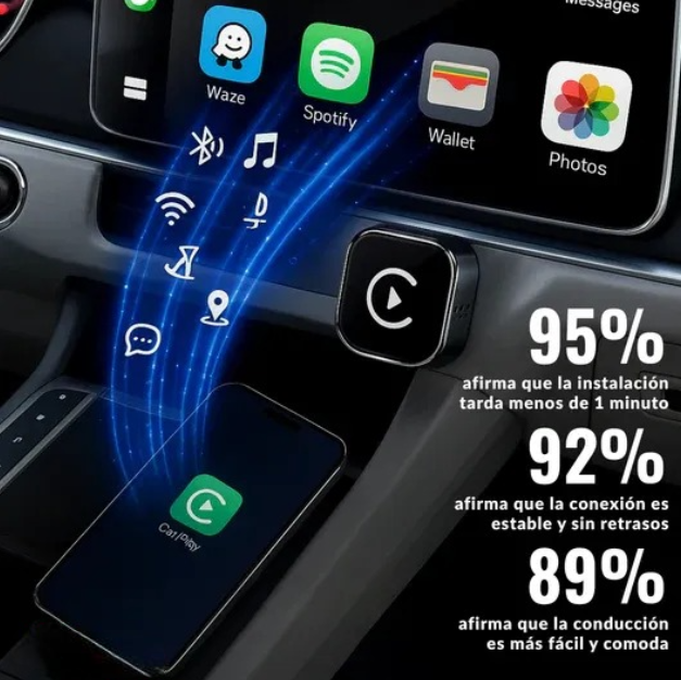 Carhaus Link- Carplay adaptador inalambrico
