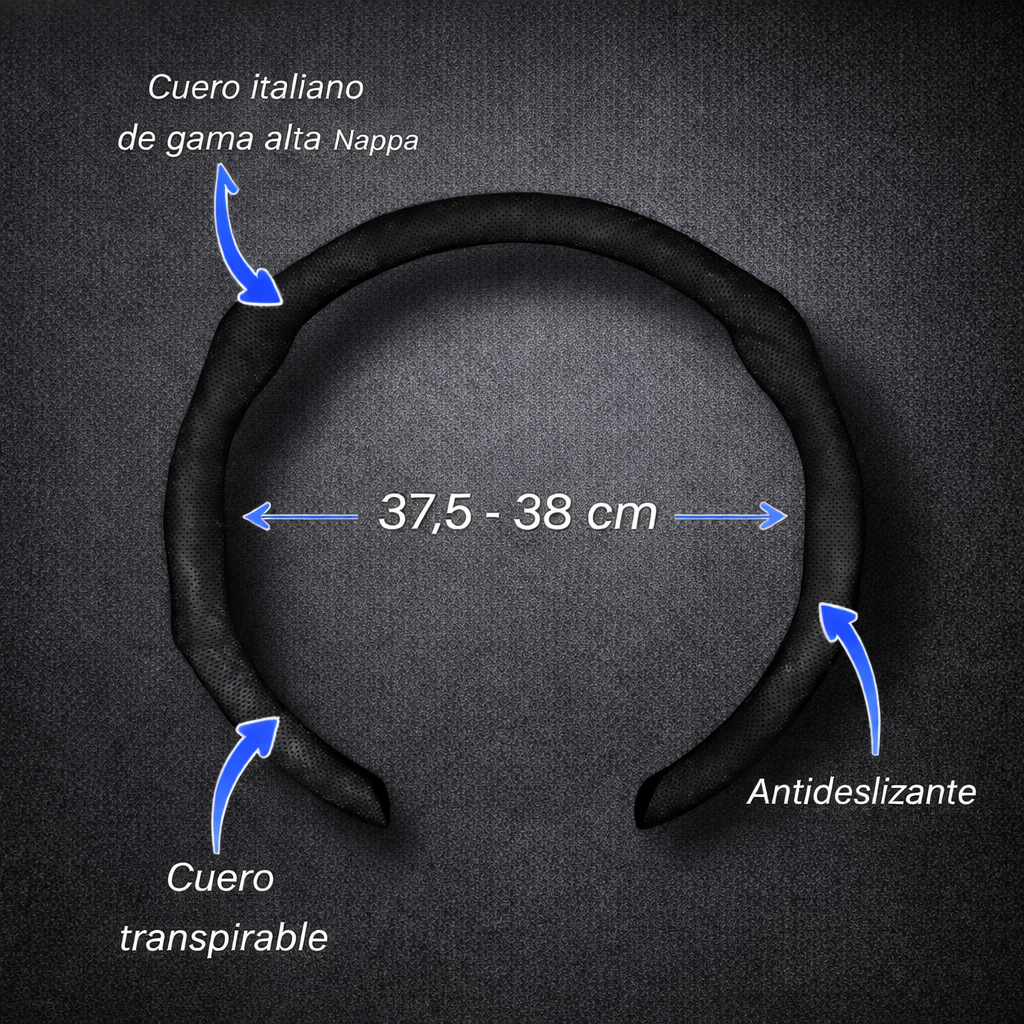 SuedeLine™ — Cubrevolante de Ante Italiano