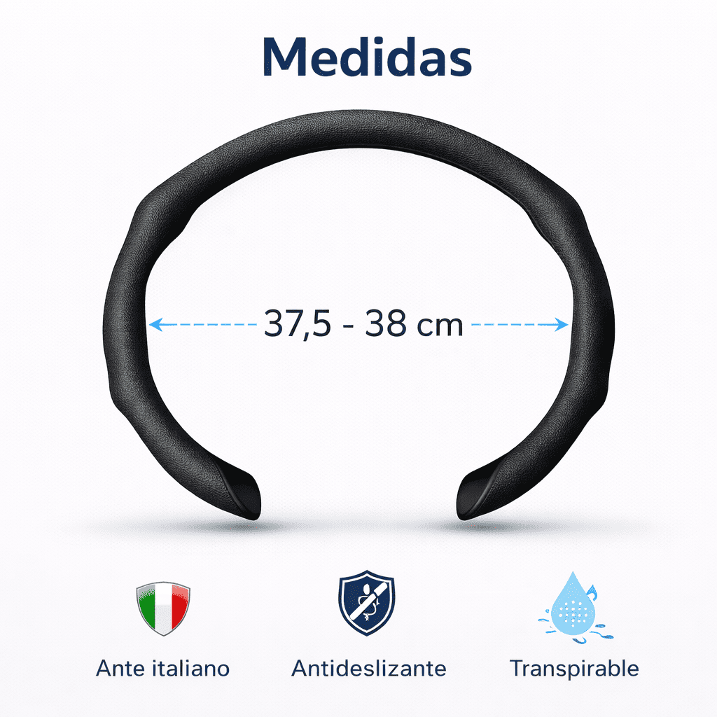 SuedeLine™ — Cubrevolante de Ante Italiano