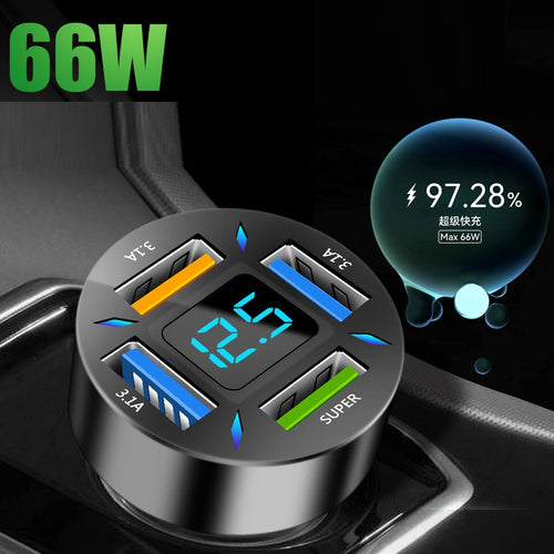 Carhaus PowerDrive™ – Cargador Rápido de Coche