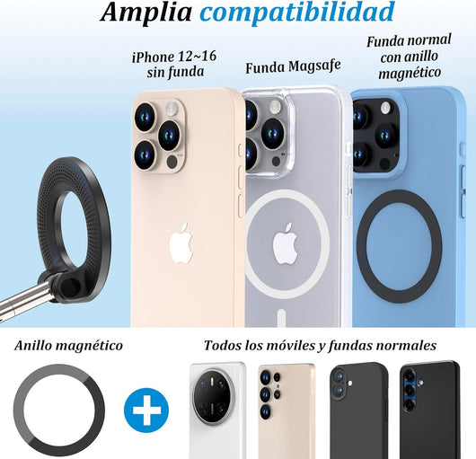GripFlex™ - Soporte móvil magnético 360º