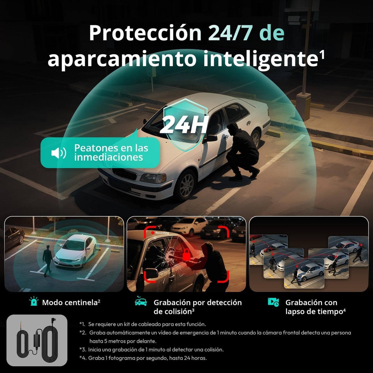 Carhaus VISION™ - Cámara de vigilancia