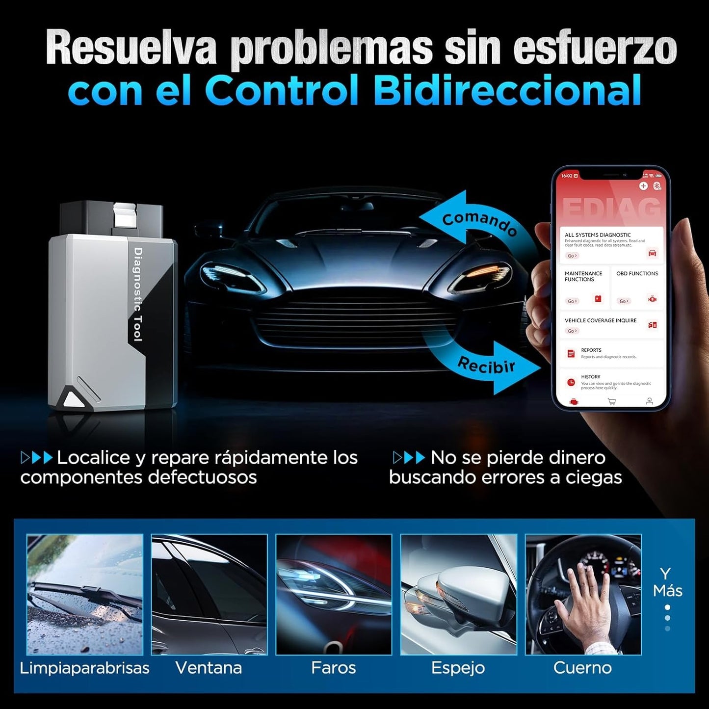 Carhaus SCAN™ - Diagnóstico de coche desde el móvil
