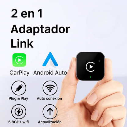 Carhaus Link- Carplay adaptador inalambrico